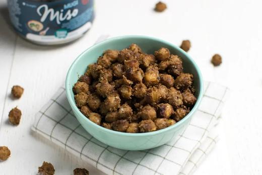 Roasted chickpeas with miso