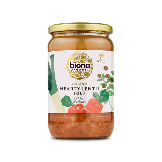 Biona Hearty Lentil Soup (6 x 680 gram)